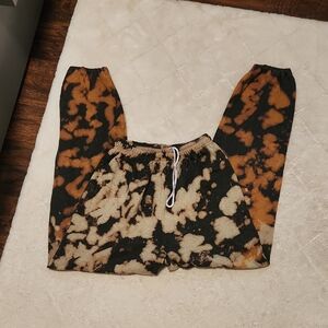 Bleach Tie Dye Sweatpants
